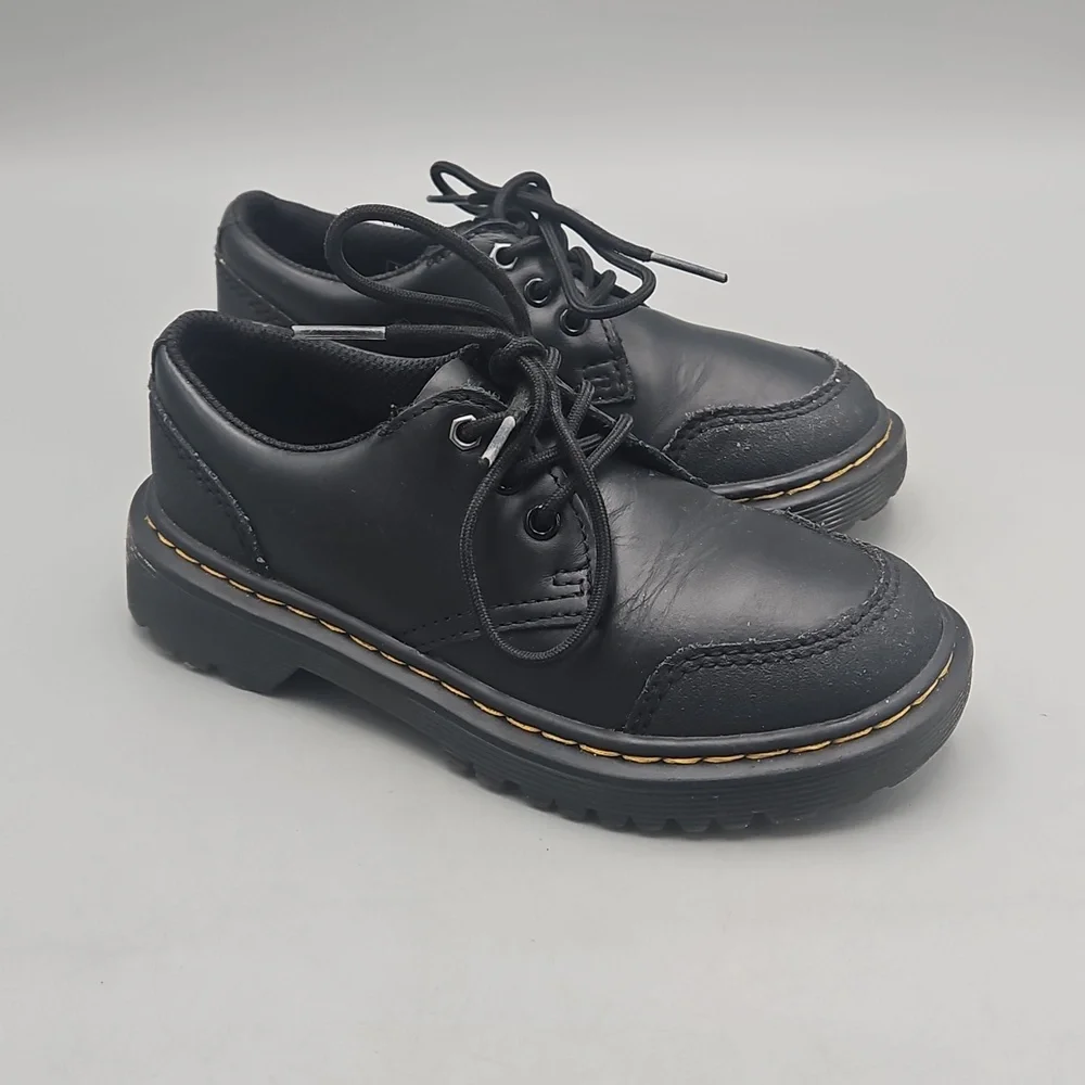 Dr. Martens 1461 Oxford - Kids' size 12 toddler Black Overlay
